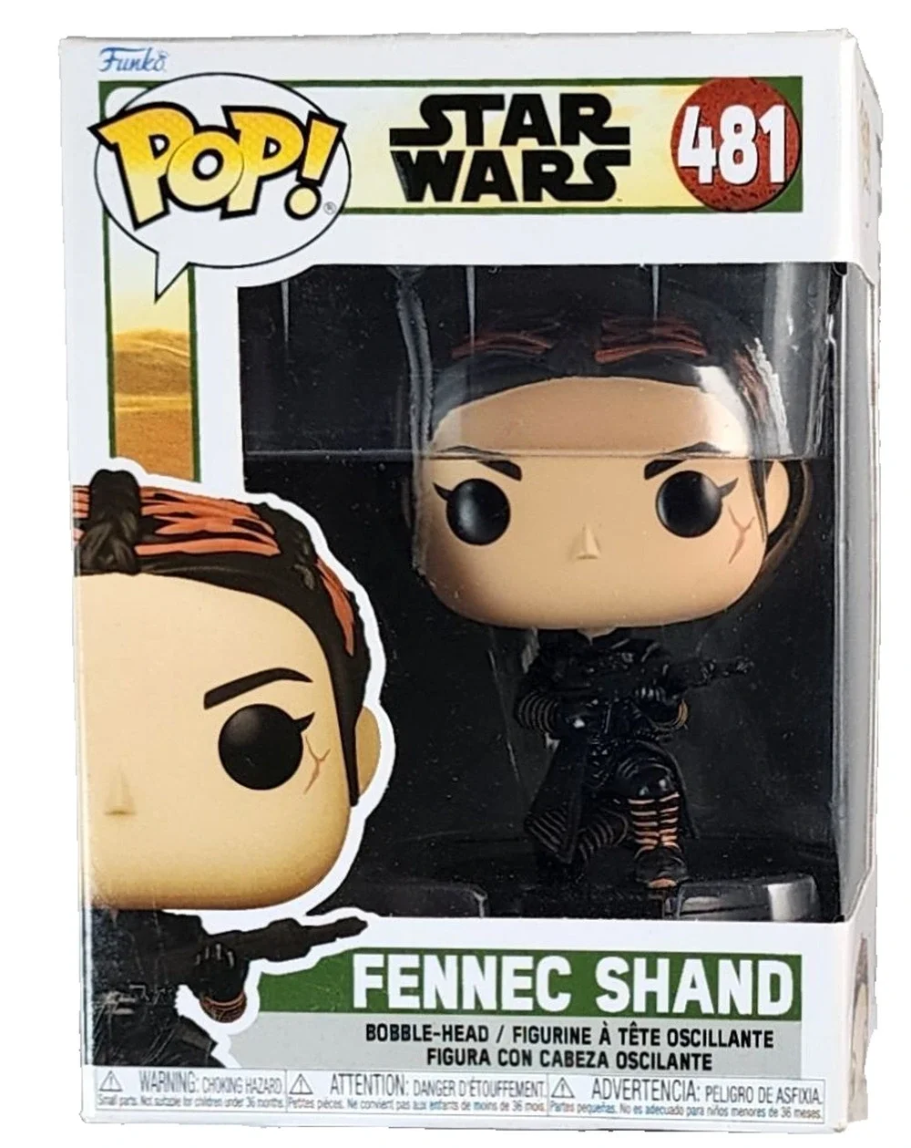 Funko Pop! Disney's Star Wars: Book of Boba Fett Fennec Shand #481